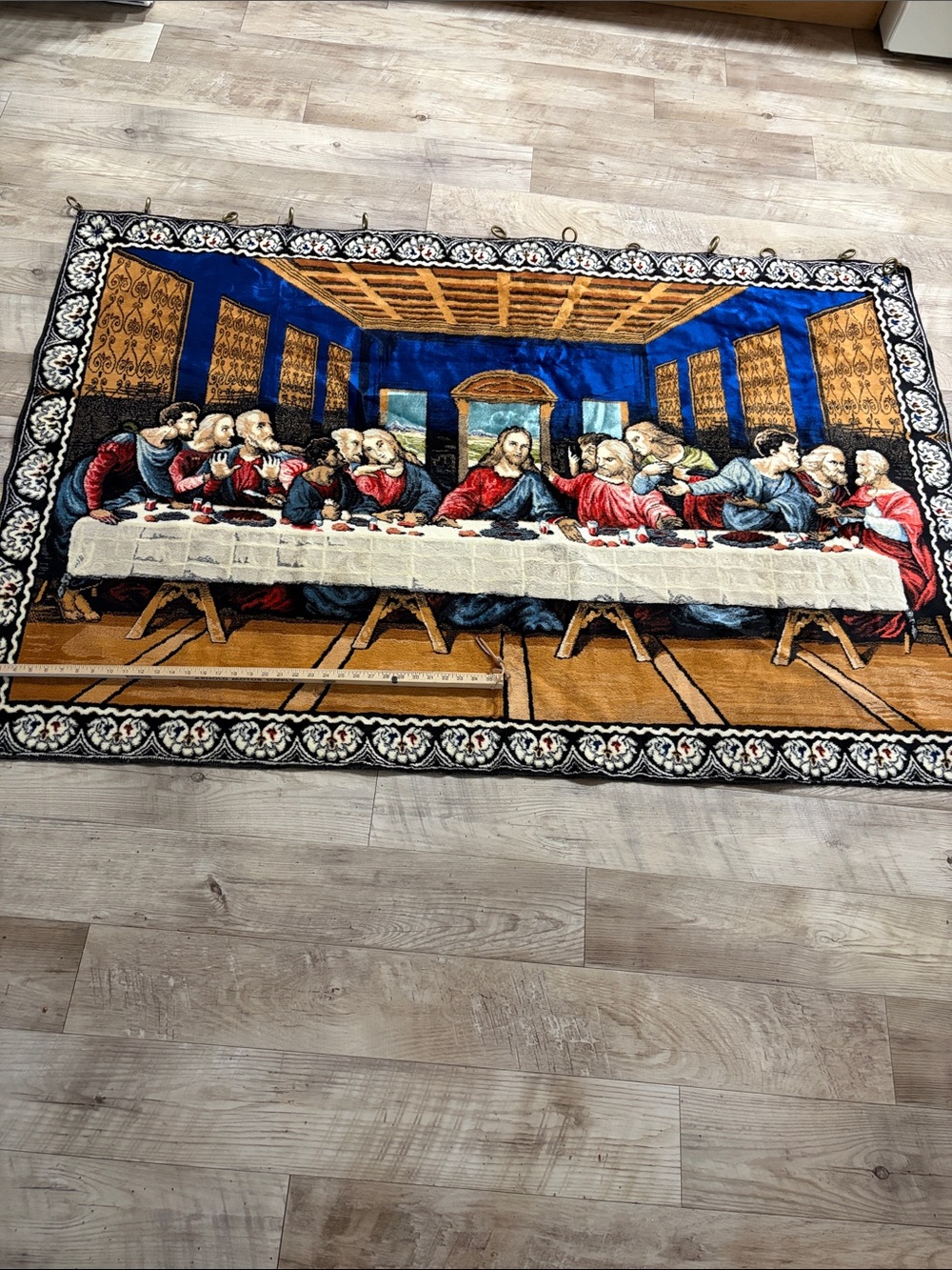 Large The Last Supper Vintage Tapestry